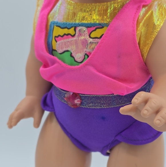 Vintage 1991 Tyco California Roller Baby Skating Doll - Picture 3 of 10